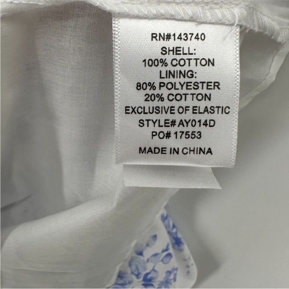 Hyacinth House by Tuckernuck Blue Chintz Teagan Midi Dress - Picture 8 of 8